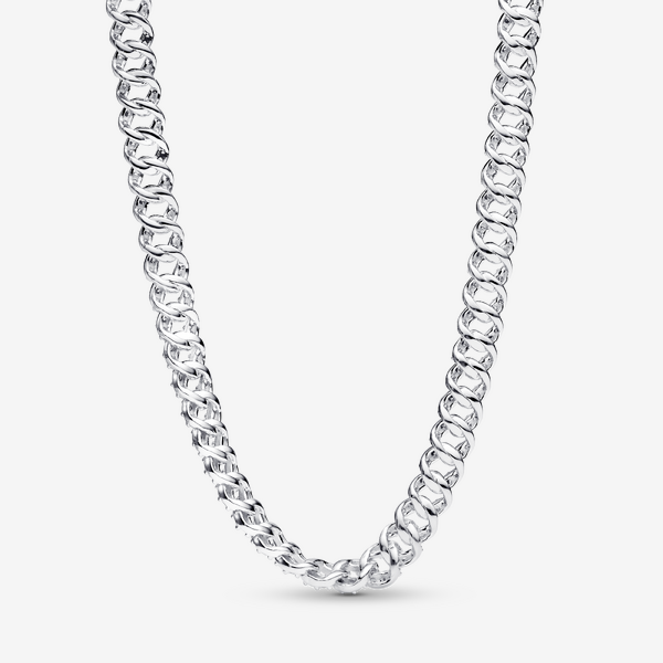 Pavé Cuban Chain Necklace