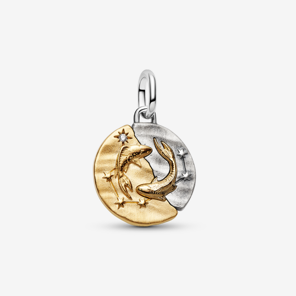 Pandora Charms Medaillon-Anhänger mit dem Sternzeichen Fische 764991C01 - Image 2