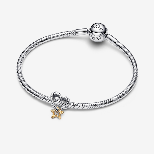 Lucky Star & Heart Charm