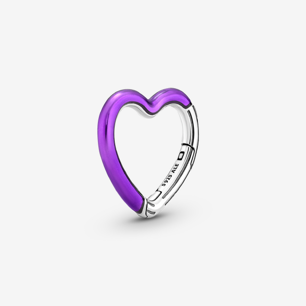 Link Apribile a Cuore Viola Pandora ME