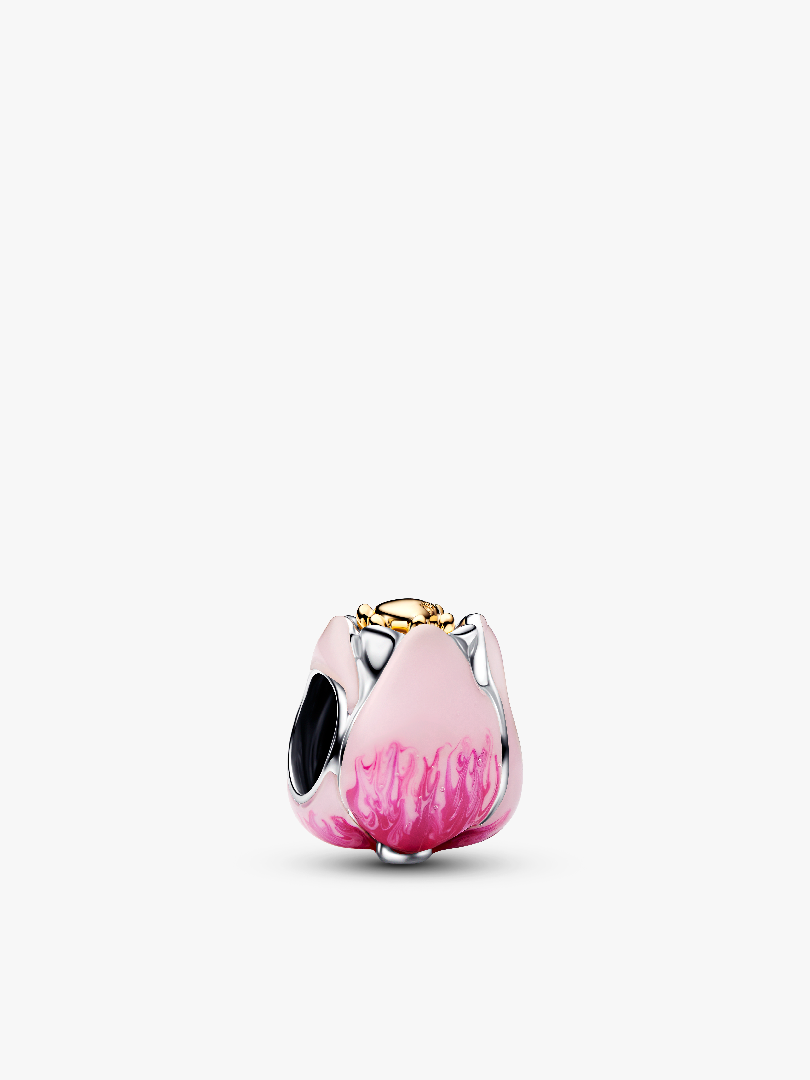 Pink Tulip Charm