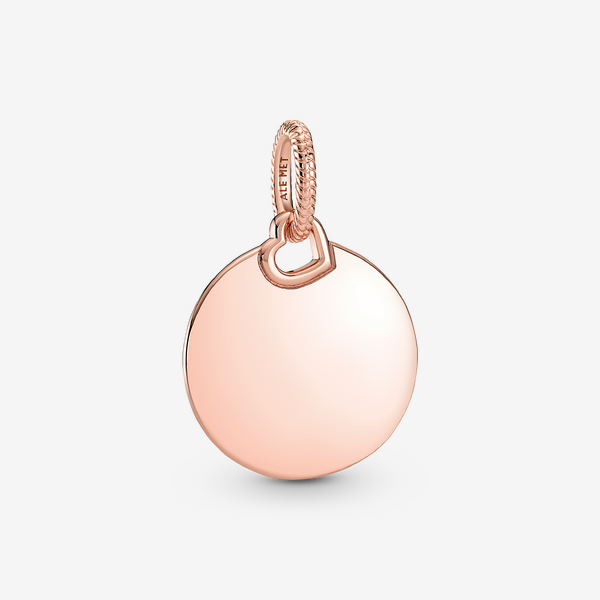 Pendentif Plaque Ronde Gravable - Pandora - Modalova