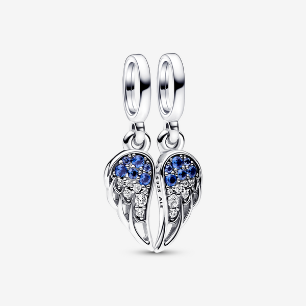 Charm Pendant Ailes d’Ange Séparables Scintillantes - Pandora - Modalova
