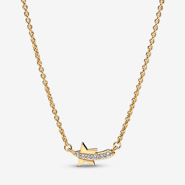 FINAL SALE - Shooting Star Pavé Collier Necklace