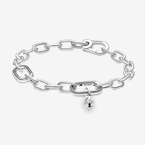 Bracelet Link Composé Mini Dangle Cœur Serrure ME - Pandora - Modalova