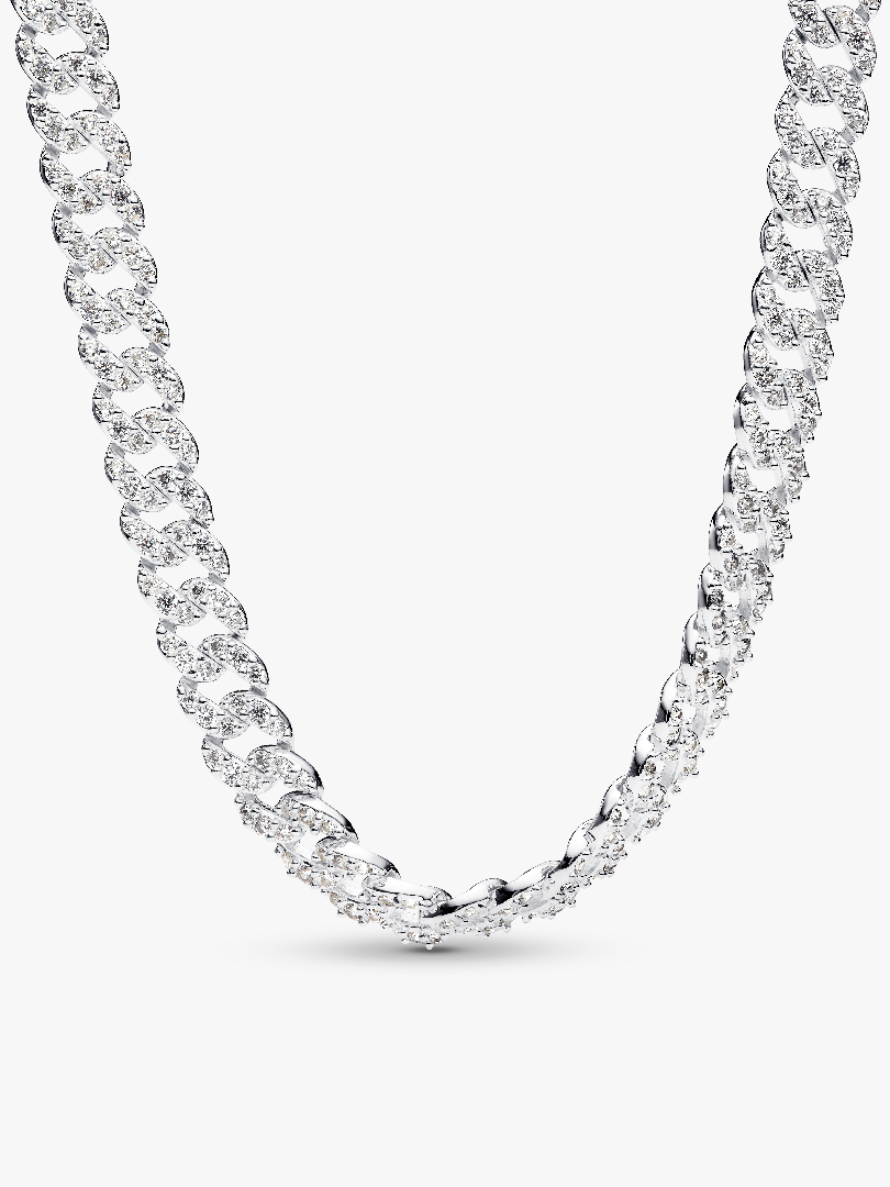 Pavé Cuban Chain Ring