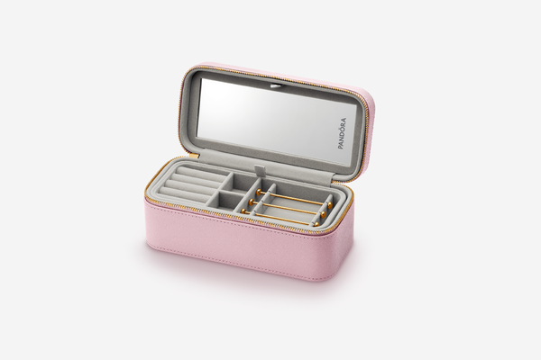 Pandora, Uhrenbox + Schmuckaufbewahrung, Schmuckbox, Rosa - Image 4