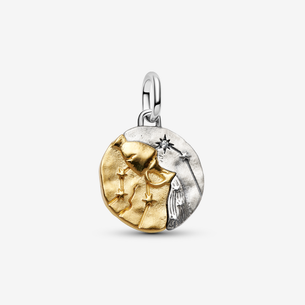 Pandora Charms Medaillon-Anhänger mit dem Sternzeichen Wassermann 764990C01 - Image 2
