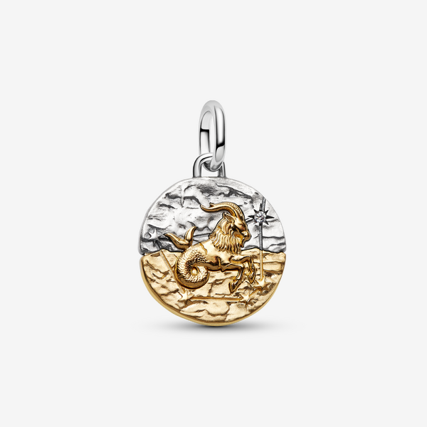 Pandora Charms Sternzeichen Steinbock Medaillon-Anhänger 764987C01 - Image 2