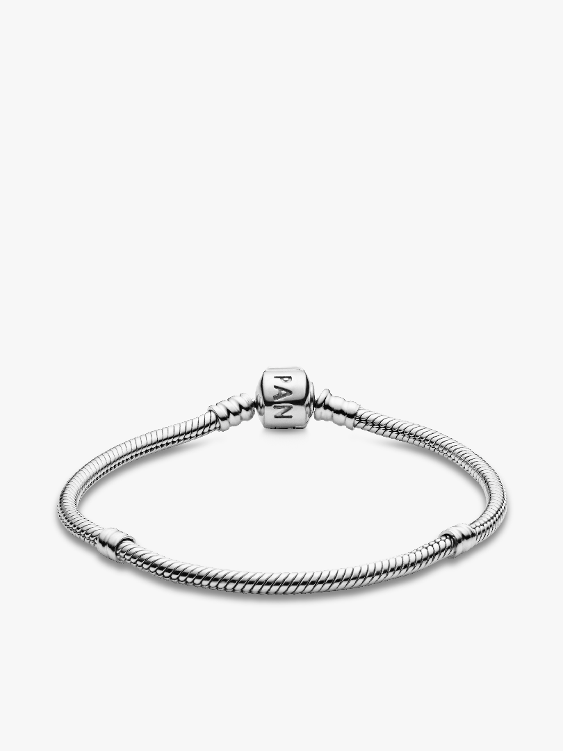 Verspieltes Zylinder-Verschluss Schlangen-Gliederarmband