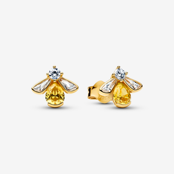Pandora Gold Honey Bee Stud Earrings - Image 3