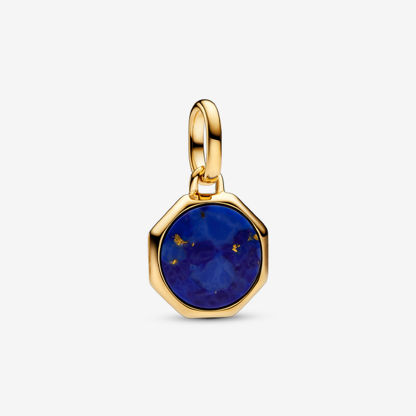 Charm Medallion Mini Blu da incidere Pandora ME