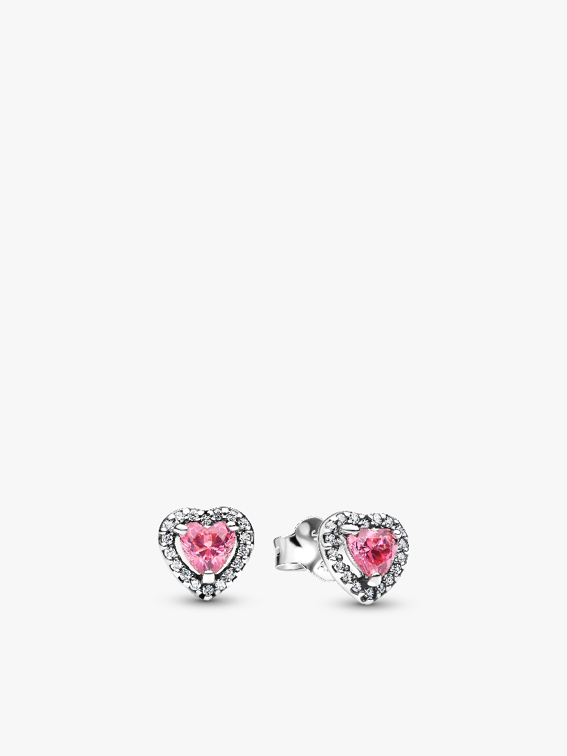 Pavé Rose Double-row Necklace and Earring Set