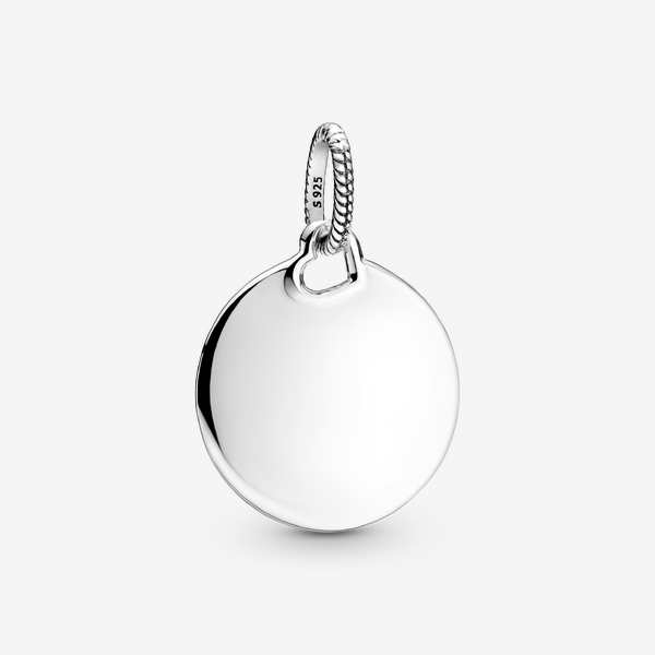 Engravable Round Tag Pendant