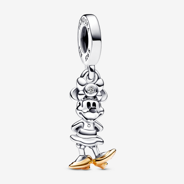 FINAL SALE - Disney 100th Anniversary Minnie Mouse Lab-grown Diamond Dangle Charm