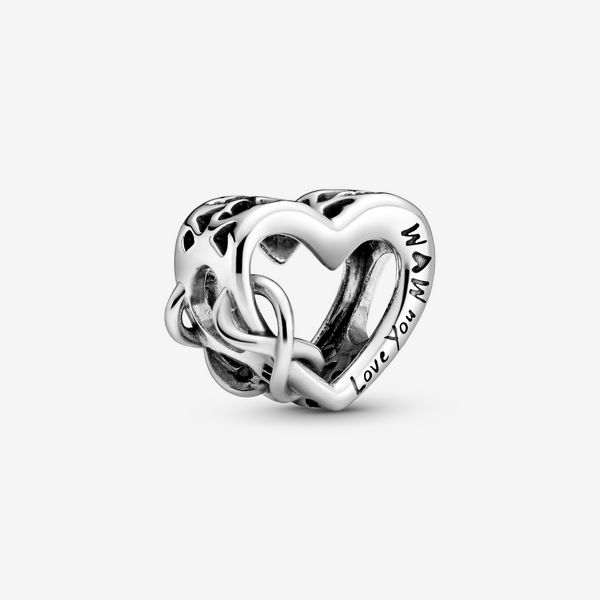 Pandora Love You Mum Infinity Heart Charms - Image 3