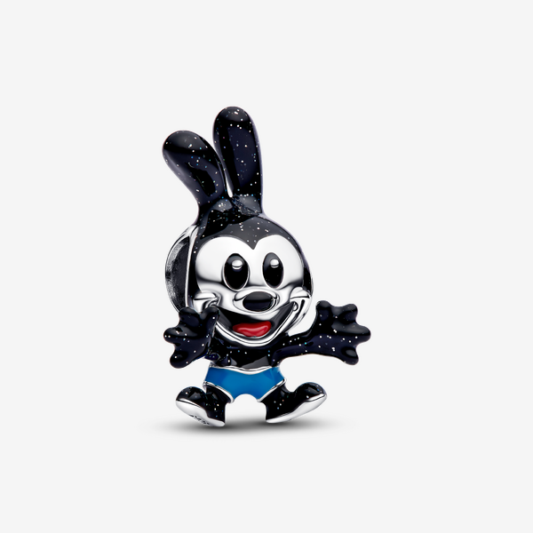 PANDORA Disney Oswald Sterling Silver Moments Bunny Charm 794021C01 - Image 3
