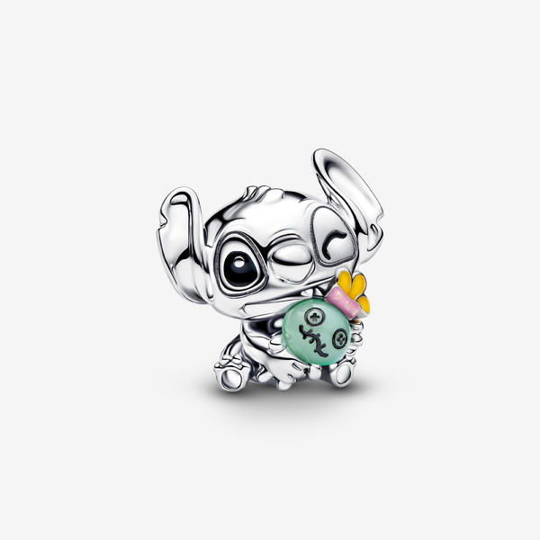 PANDORA Disney Stitch & Scrump Charm 794554C01 - Image 3