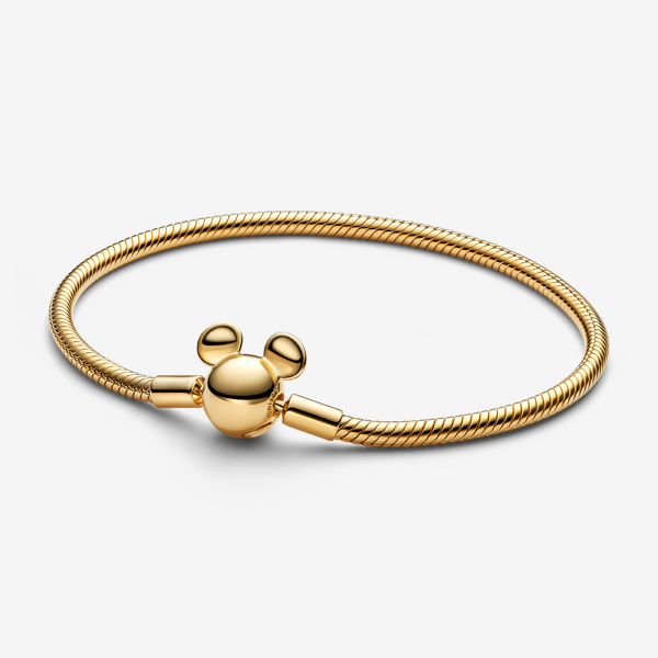 Bracelet Maille Serpent Fermoir Disney Mickey Moments - Pandora - Modalova