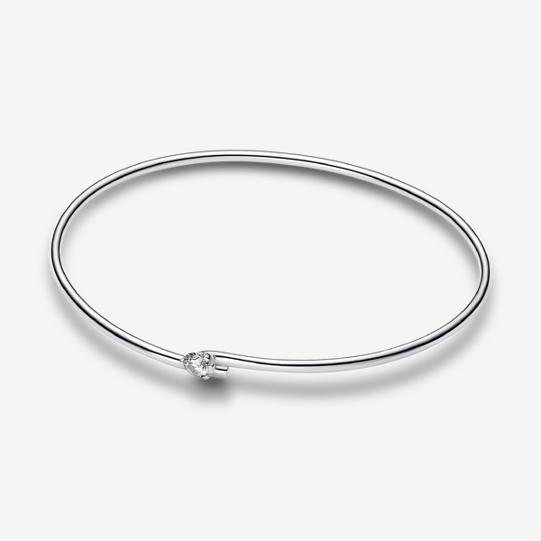 Pandora Nova Lab-grown Diamond Open Bangle 0.25 carat tw Sterling Silver