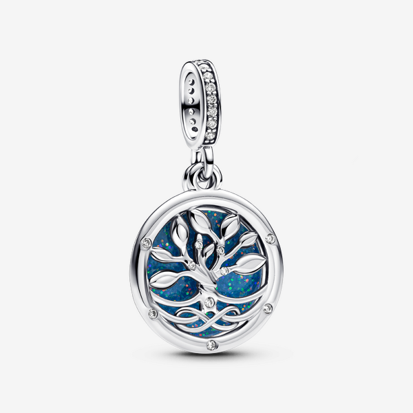 Charm Pendente Albero della Famiglia che si illumina al buio