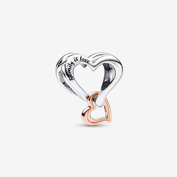 Charm Cœur Infini Ajouré Bicolore - Pandora - Modalova