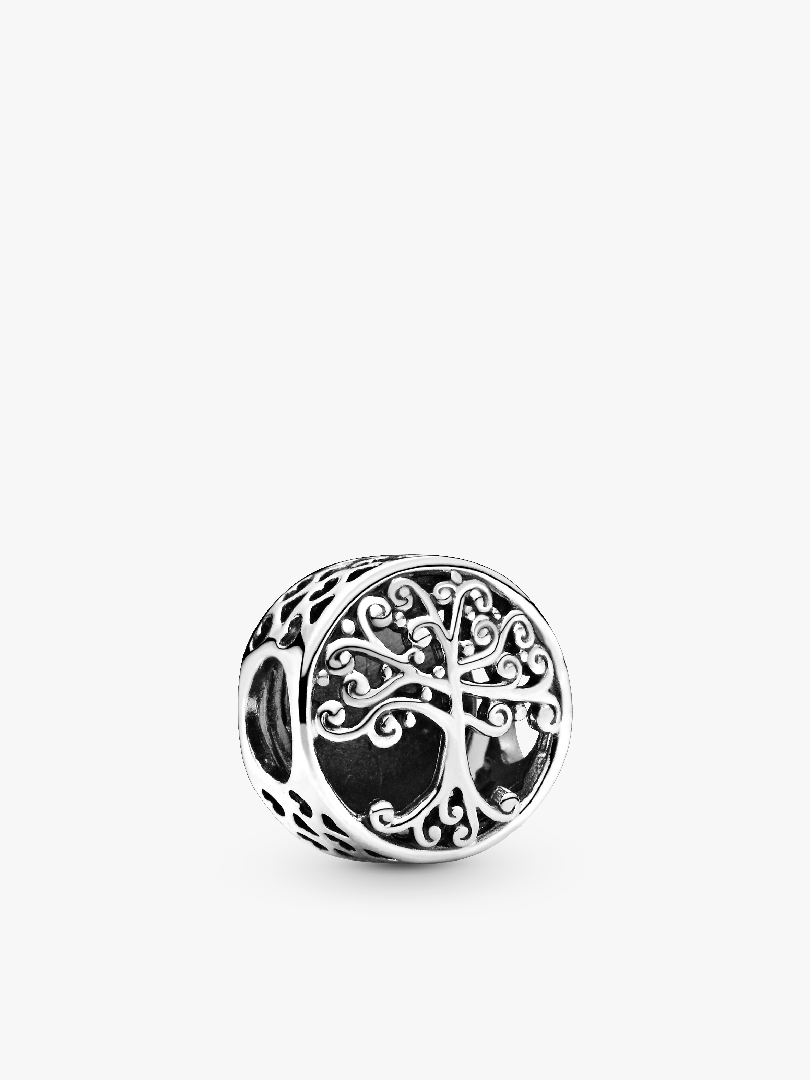 Áttört mintájú családfa charm