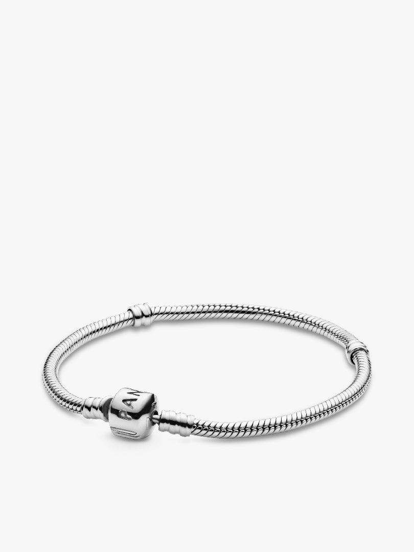 Pandora Moments Slangekædearmbånd med Tøndelås