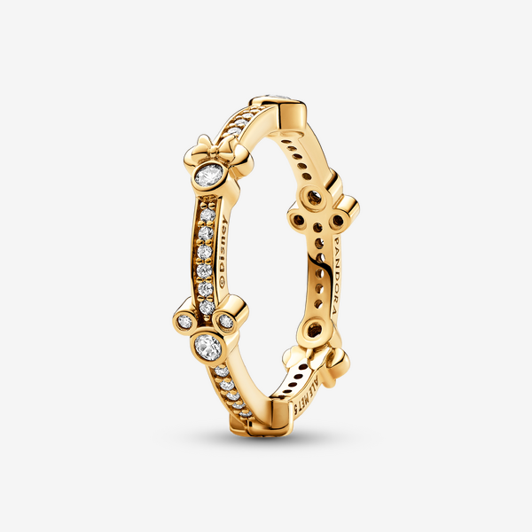 Bague Éternité Scintillante Disney Mickey & Minnie - Pandora - Modalova