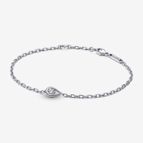 Pandora Infinite Lab-grown Diamond Chain Bracelet 0.15 carat tw Sterling Silver