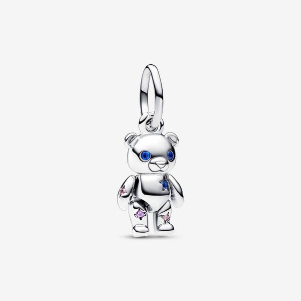 Charm Pendente Orsetto Teddy con Zampe Mobili