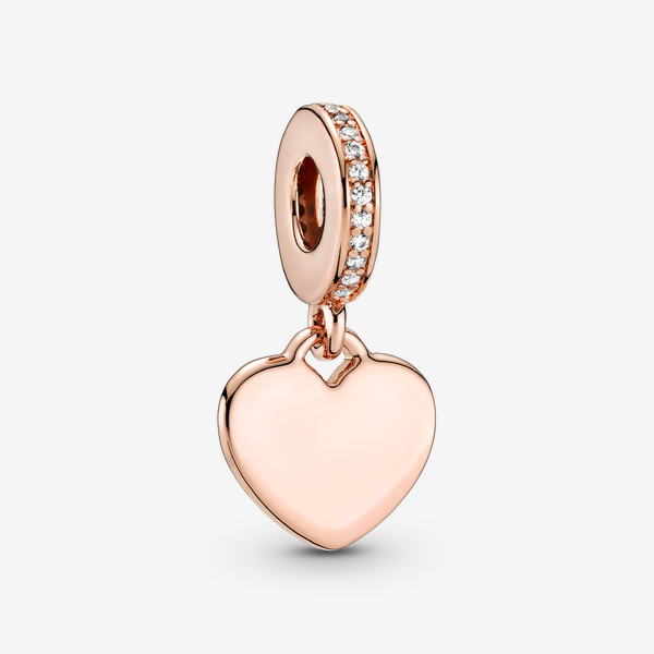 Charm Pendant Plaque Cœur Gravable - Pandora - Modalova