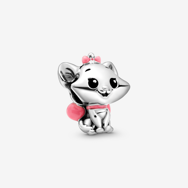 Joom Pandora Women's Silver Disney The Aristocats Marie Charm – Sterling & Enamel – 798848C01 - Image 4