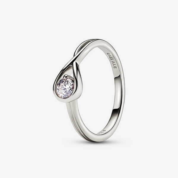 Pandora Infinite Lab-grown Diamond Ring 0.25 carat tw 14k White Gold