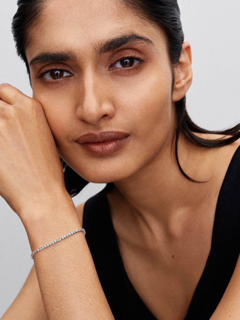 Brățară strălucitoare cu tematică dedicată tenisului