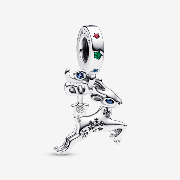 Charm Pendant Renne de Noël Magique - Pandora - Modalova
