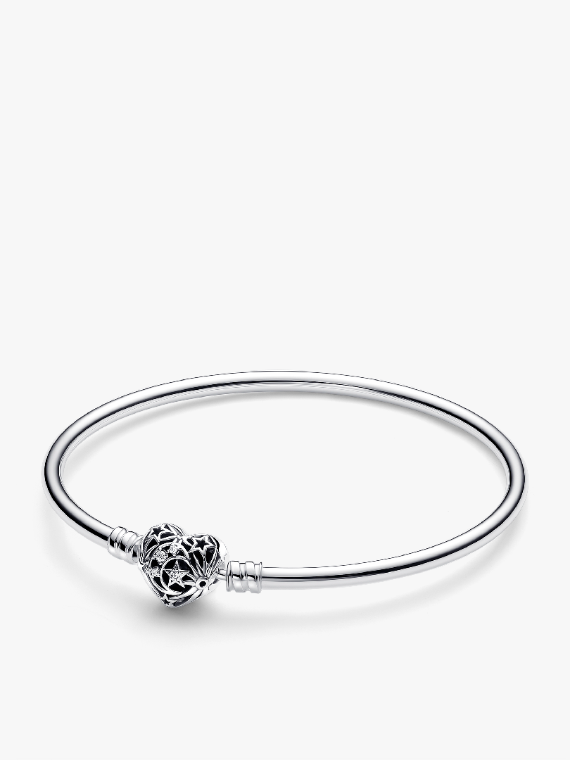 Pandora Moments Halo Snake Chain Bracelet