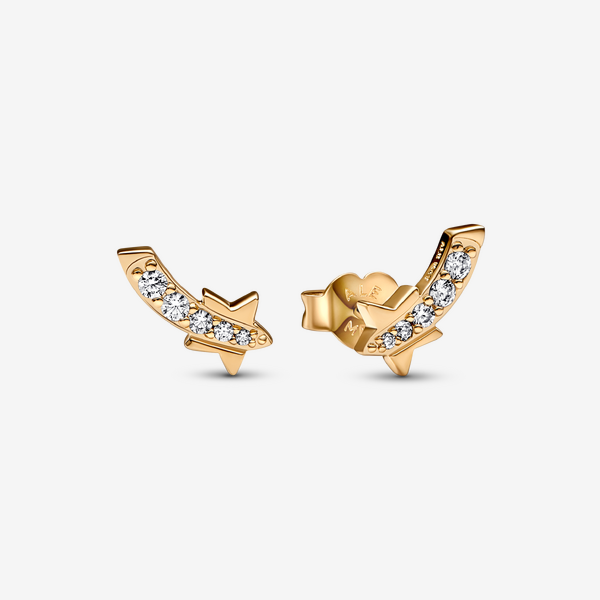 Shooting Star Pavé Stud Earrings