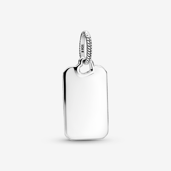 Engravable Rectangle Tag Pendant