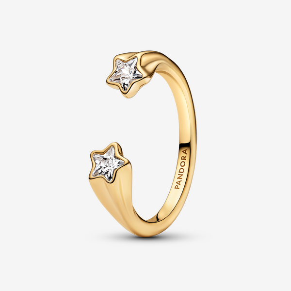 Bague Ouverte Étoiles Filantes - Pandora - Modalova