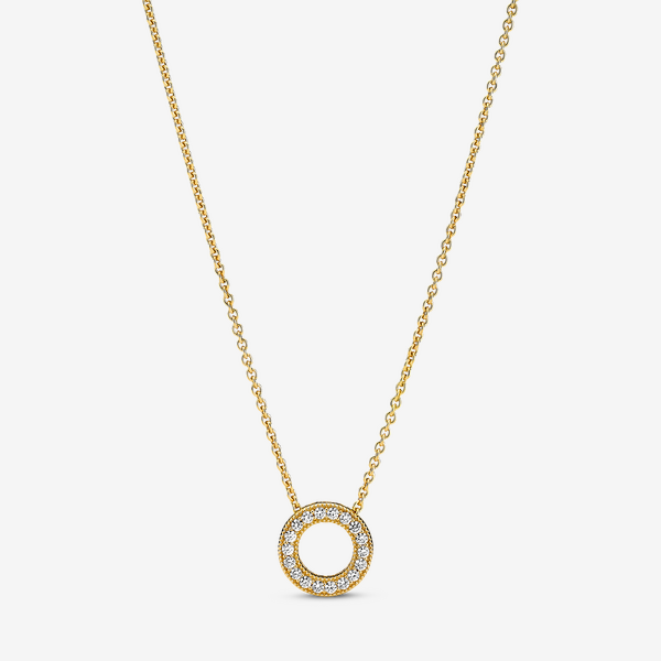 Collier Cercle Pavé Signature - Pandora - Modalova