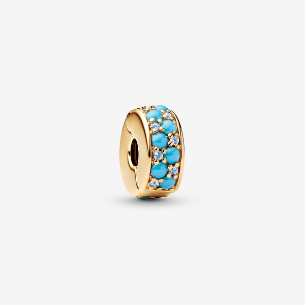 Charm Clip Bleu Azur - Pandora - Modalova