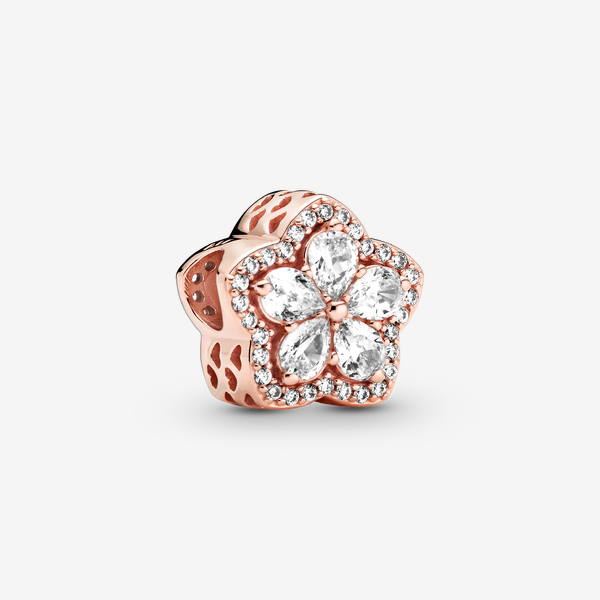 Charm Pavé Flocon de Neige Scintillant - Pandora - Modalova