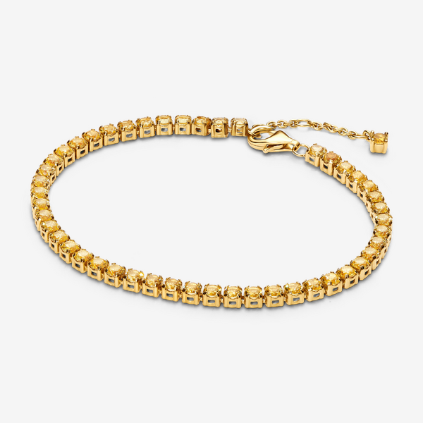 Bracelet Rivière Jaune Scintillant - Pandora - Modalova