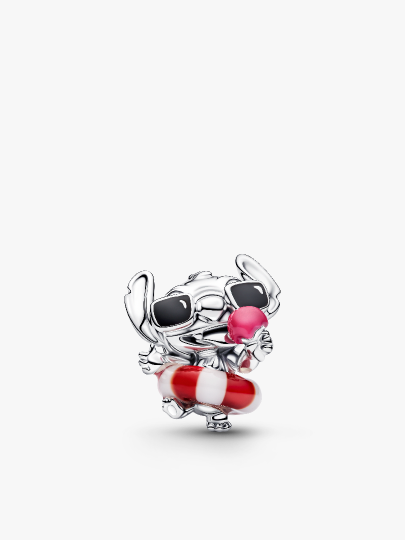 Disney Stitch nyári szórakozás charm