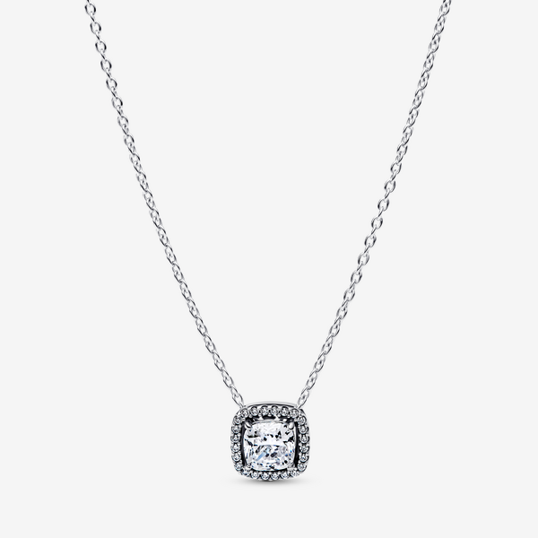 Pandora , Necklaces, Female, Gray, 145 Cm, Halo Pendant Collier Necklace - Image 3