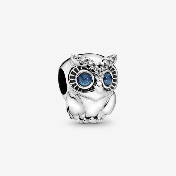 Charm Chouette Scintillant - Pandora - Modalova