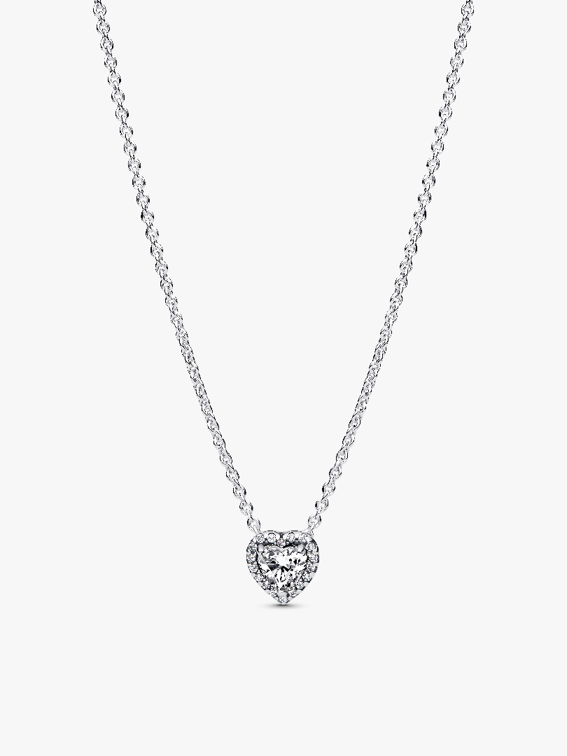 Pandora Moments Heart Clasp Snake Chain Bracelet