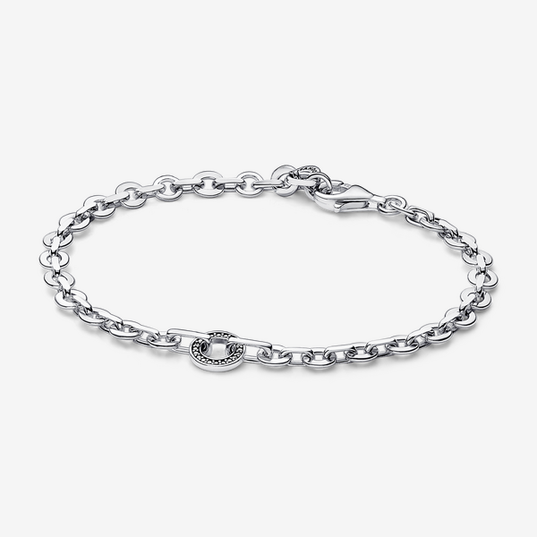 Bracelet Chaîne Pavé Audacieux Signature - Pandora - Modalova