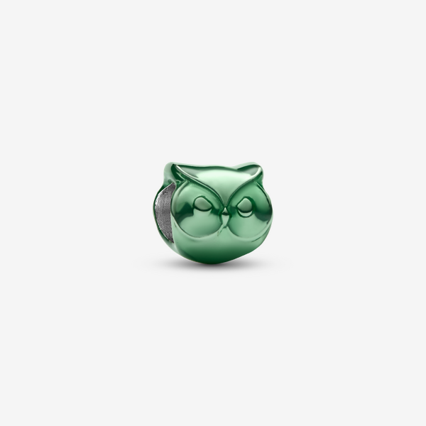 Pandora Charms Charm Mini Grüne Eule 794900C01 - Image 2